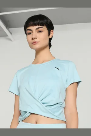 PUMA Studio Yogini Lite Twist Crop Top