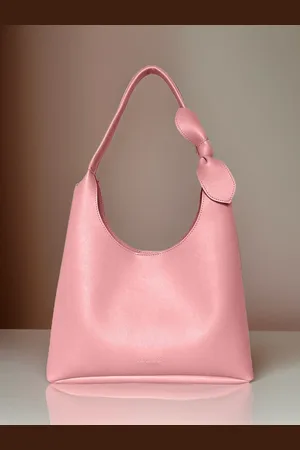 IMARS Structured Hobo Bag with Bow Detail