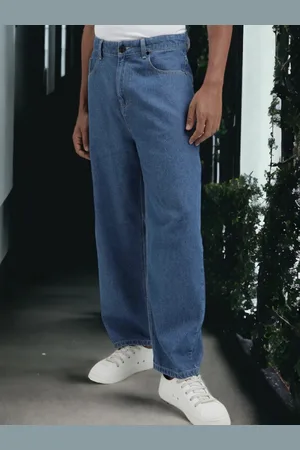 Bene Kleed Men Baggy Fit Pure Cotton Jeans