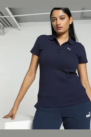 PUMA Regular Fit Polo Collar Cotton T-shirt
