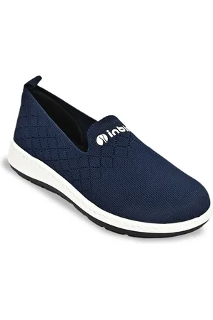 Inblu Women Woven Design Slip-On Sneakers
