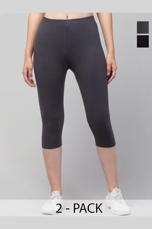 Apraa & Parma Clothing Women Pack Of 2 Mid-Rise Skinny Fit Capris