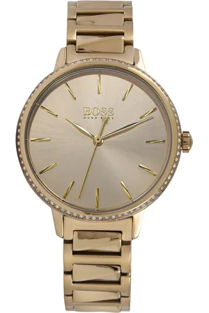 HUGO BOSS Women Yellow Analogue Watch 1502541
