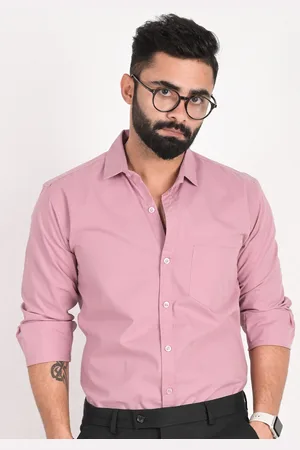 FUBAR Slim Fit Spread Collar Long Sleeves Casual Shirt