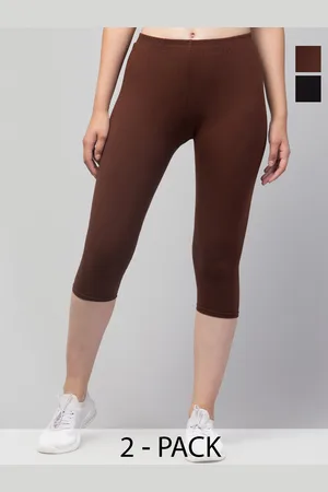 Apraa & Parma Clothing Women Pack Of 2 Mid-Rise Skinny Fit Capris