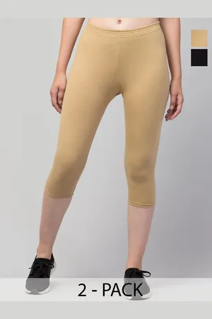 Apraa & Parma Clothing Women Pack Of 2 Mid-Rise Skinny Fit Capris