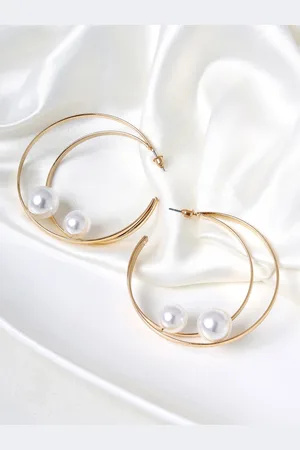Joker & Witch Contemporary Hoop Earrings