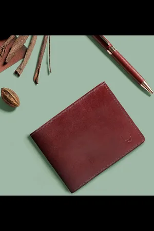 Hidesign Men Brown Leather Two Fold Wallet