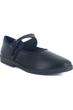 Sparx Girls Buckle-Closure Comfort-Insole School Shoes