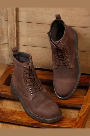 Teakwood Leathers Men Block-Heeled Regular Boots