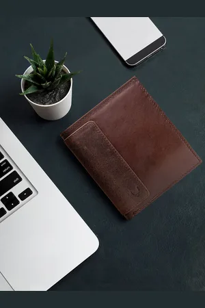 Hidesign Men Brown Leather Two Fold Wallet