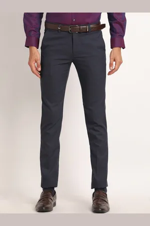 Turtle Men Tailored Skinny Fit Trousers