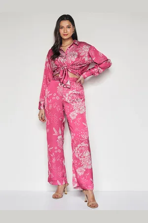 AND Floral Printed Shirt With Trousers