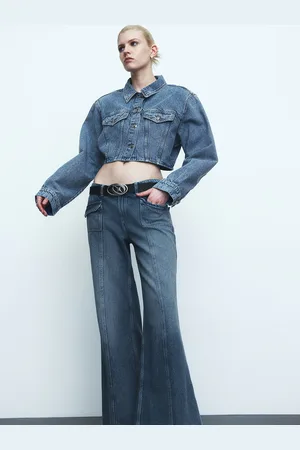 H&M Women Cotton Wide Regular Jeans