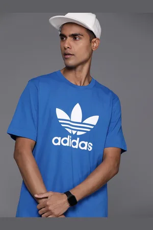 adidas Brand Logo Printed Pure Cotton T-shirt