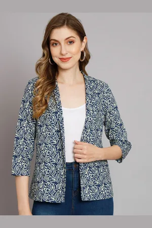 Kalini Ethnic Printed Cotton Shrug