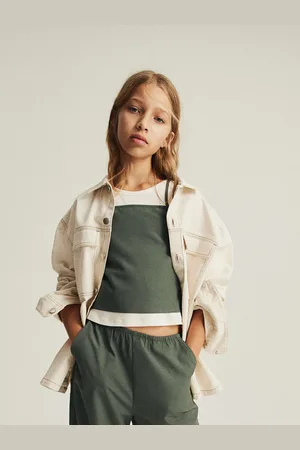 H&M Girls Strappy Top & Trousers Set