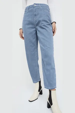 Lifestyle Women Low Distress Jeans