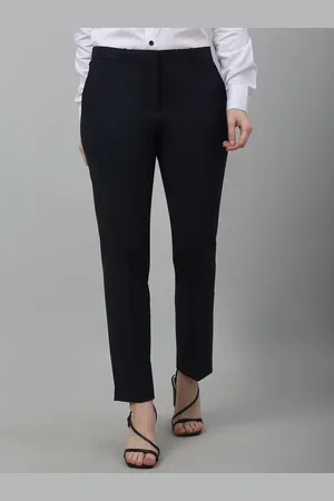 CANTABIL Women Mid-Rise Formal Trouser