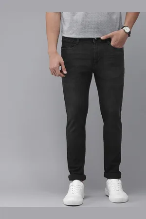 Park Avenue Men Ath Mod Fit Mid Rise Light Fade Stretchable Jeans