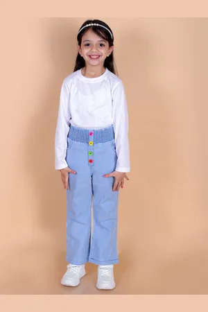 Superminis Girls Comfort Embellished Stretchable Jeans
