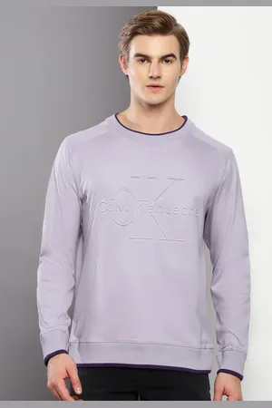 Calvin Klein Men Embossed Pullover Sweatshirt