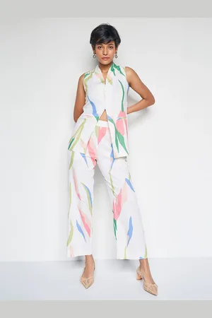 AND Printed Top & Trouser Co-Ords Set