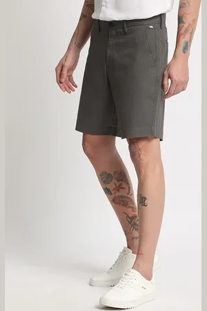 The Bear House Men Slim Fit Pure Cotton Shorts