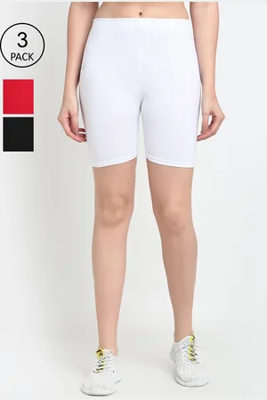 Jinfo Women Pack Of 3 Cycling Shorts