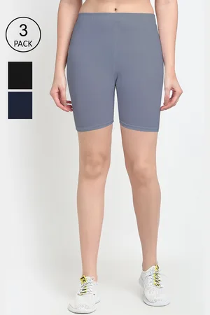 Jinfo Women Pack Of 3 Cycling Shorts