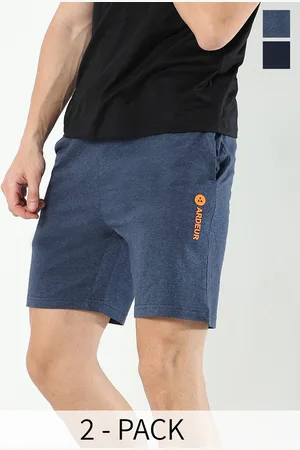 Ardeur Men Pack Of 2 Cotton Sports Shorts