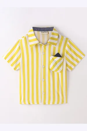 CrayonFlakes Boys Striped Casual Shirt