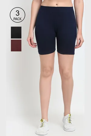 Jinfo Women Pack of 3 Cycling Shorts