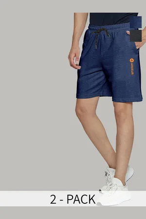 Ardeur Men Pack Of 2 Training or Gym Cotton Sports Shorts
