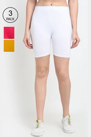 Jinfo Women Pack Of 3 Cycling Shorts