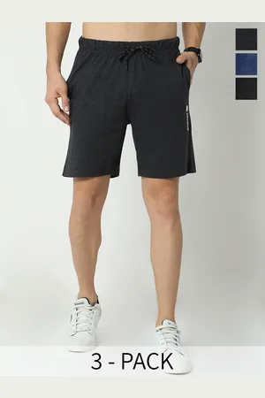 Ardeur Men Pack Of 3 Training or Gym Cotton Sports Shorts