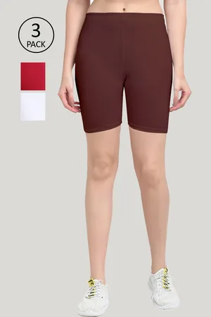 Jinfo Women Pack of 3 Cycling Shorts
