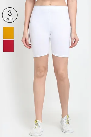 Jinfo Women Pack Of 3 Cycling Shorts