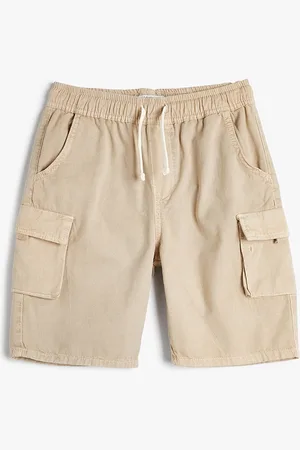 Koton Boys Pure Cotton Cargo Shorts