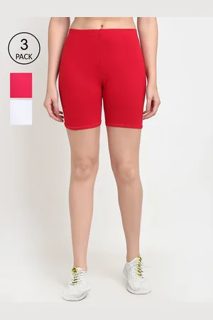Jinfo Women Pack Of 3 Cycling Shorts