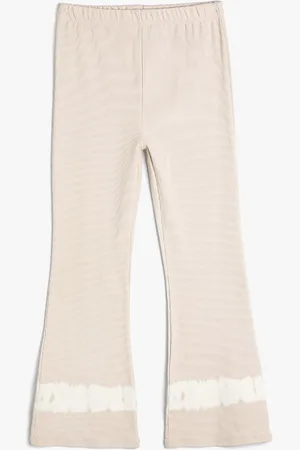 Koton Girls Flared Bootcut Trousers