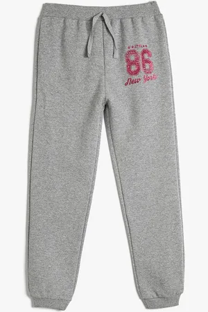 Koton Girls Mid-Rise Joggers