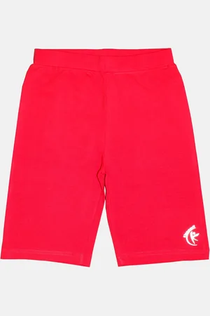 KiddoPanti Girls Mid-Rise Cycling Shorts