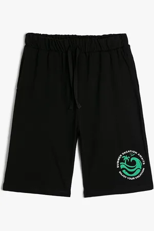 Koton Boys Mid Rise Pure Cotton Shorts