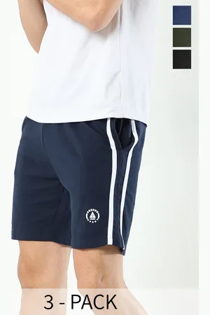 Ardeur Men Pack Of 3 Training or Gym Cotton Sports Shorts
