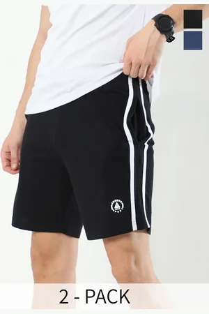 Ardeur Men Pack Of 2 Training or Gym Cotton Sports Shorts