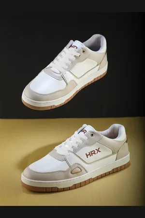 Buy HRX By Hrithik Roshan Men White Perforations Padded Insole Basics  Sneakers - Casual Shoes for Men 23844814 | Myntra