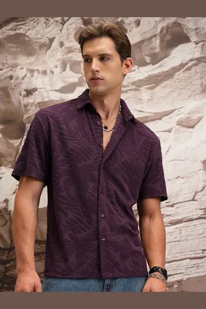 Highlander Men Drop-Shoulder Half Sleeve Shirt