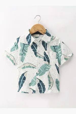 CrayonFlakes Boys Opaque Printed Casual Shirt