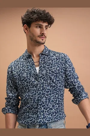 Highlander Men Western Yoke Overshirt